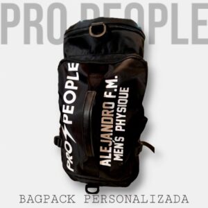 BAGPACK PERSONALIZADA GYM 3 EN 1