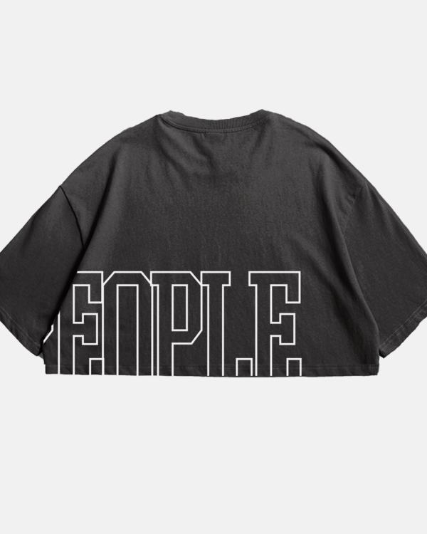 CROPTOP OVERSIZE PP NEGRO