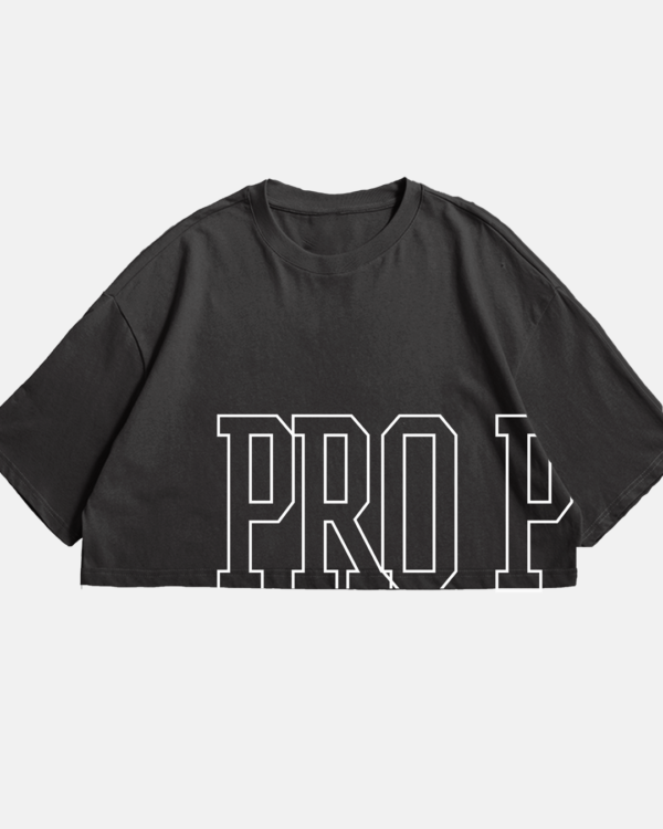 CROPTOP OVERSIZE PP NEGRO