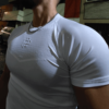 PLAYERA COMPRESIÓN HEX WITHE