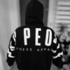 SUDADERA OVERSIZE PP NEGRO