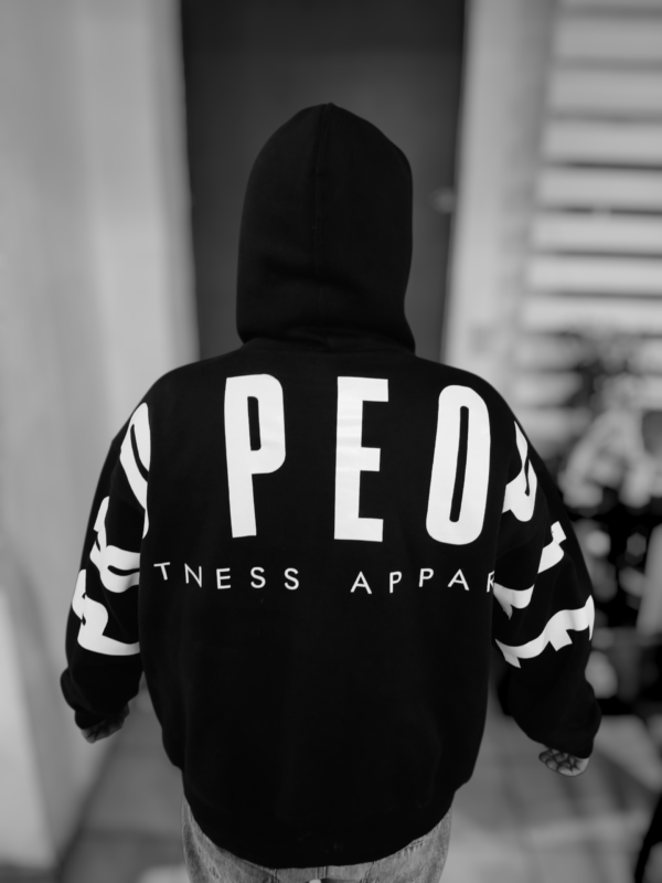 SUDADERA OVERSIZE PP NEGRO