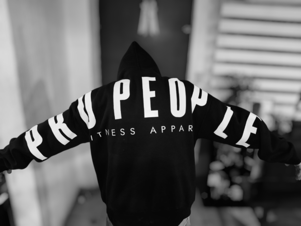 SUDADERA OVERSIZE PP NEGRO