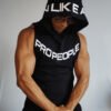 CHALECO DE ENTRENAMIENTO CON GORRO