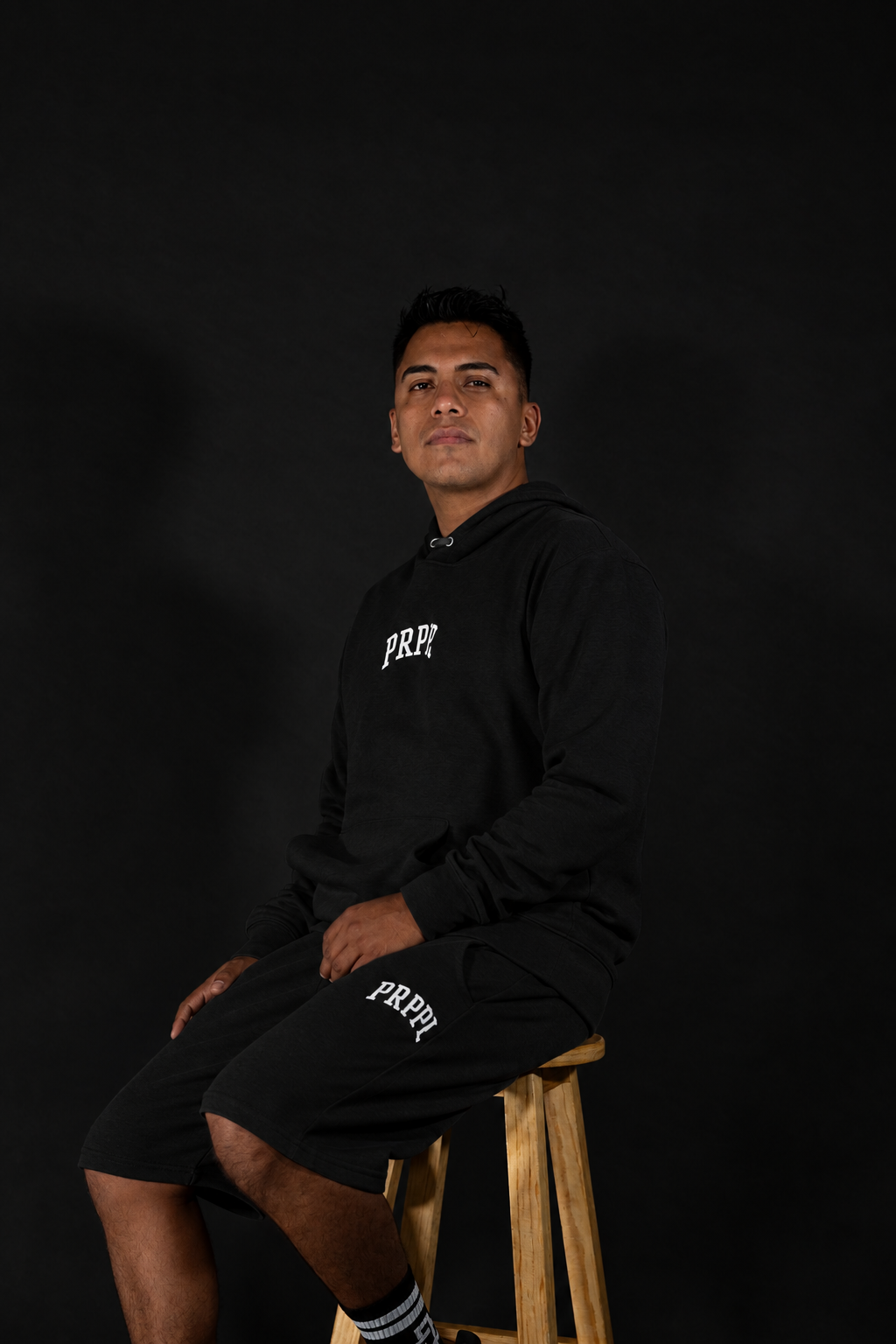 SUDADERA PRPPL BASIC NEGRA