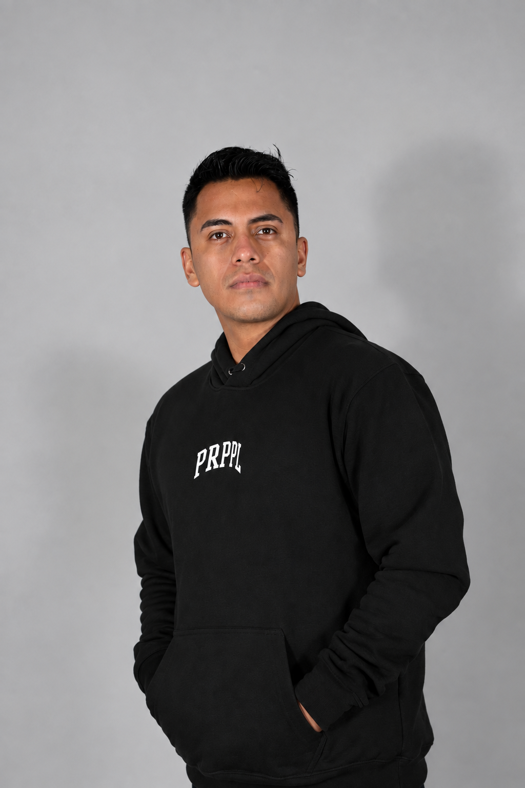 SUDADERA PRPPL BASIC NEGRA